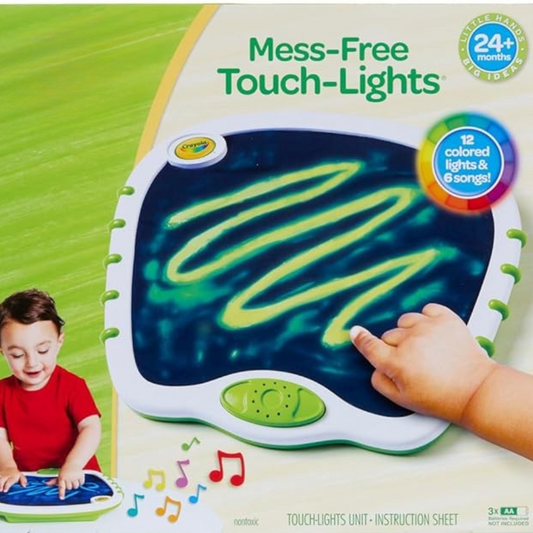 Mess Free Finger Painting Sensory Board