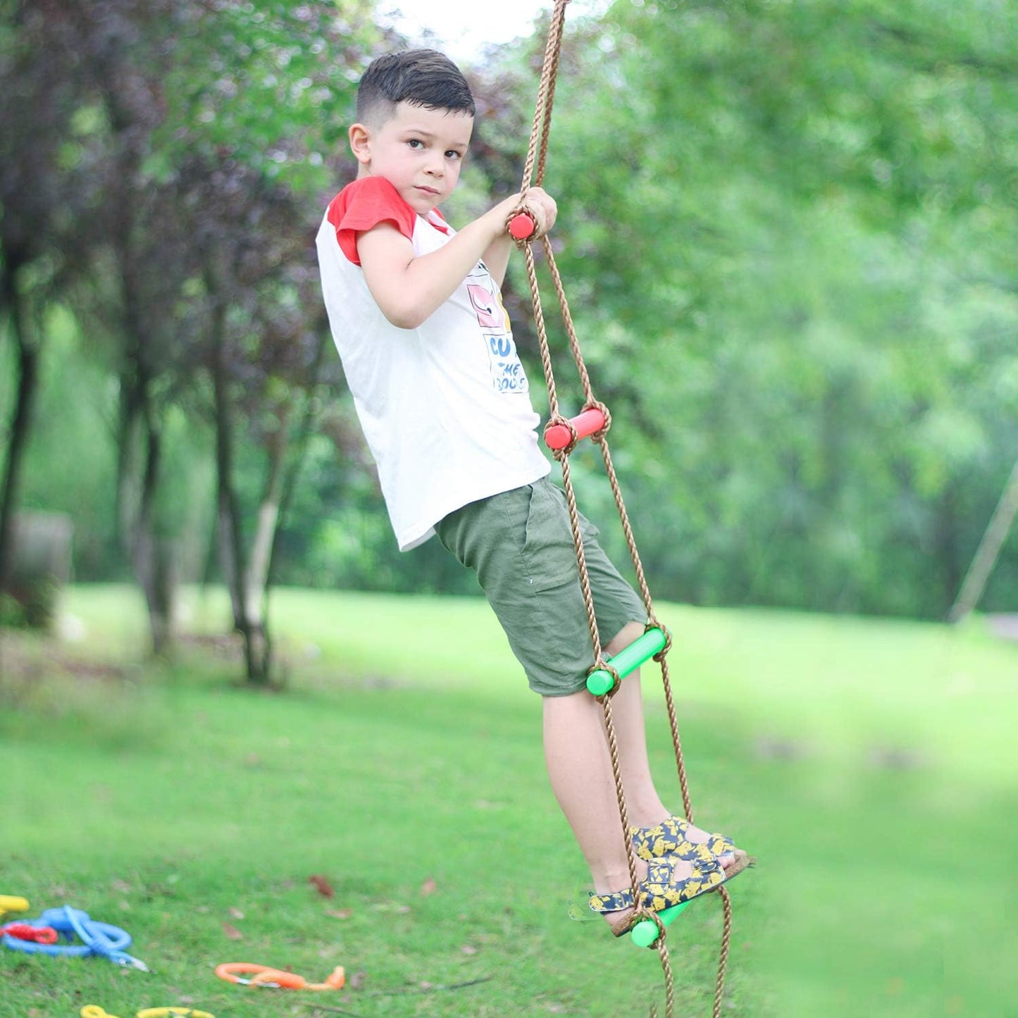 Ninja Warrior Slackline Ladder