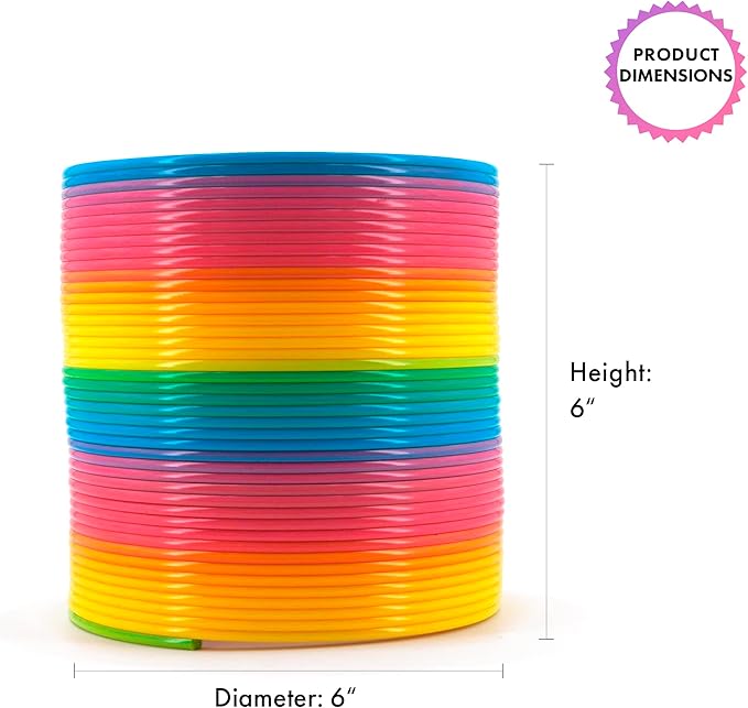 Giant Rainbow Magic Coil Springs