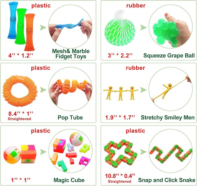 Anti Anxiety 35 pcs Sensory Toys