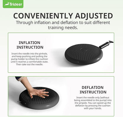 Wiggle Seat for Sensory Kids with Inflation Pump