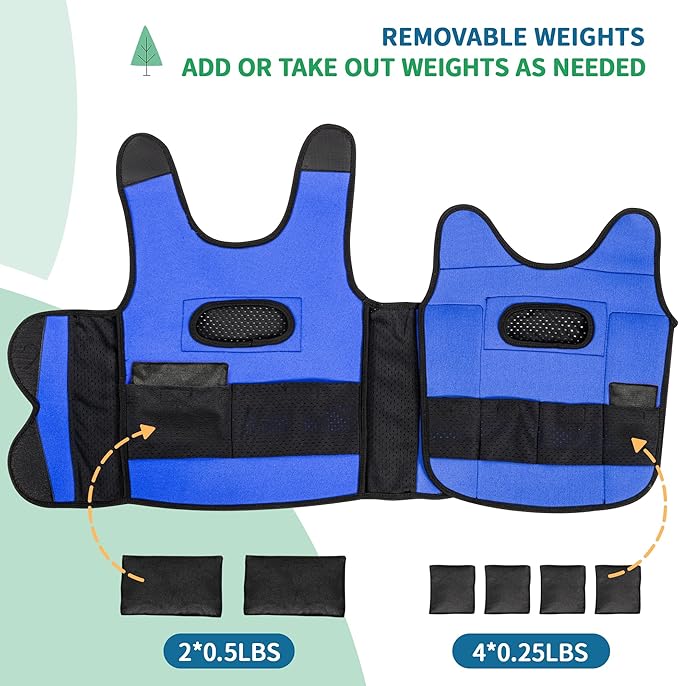 Adjustable Weighted Vest for Kids