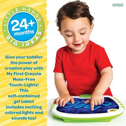 Mess Free Finger Painting Sensory Board