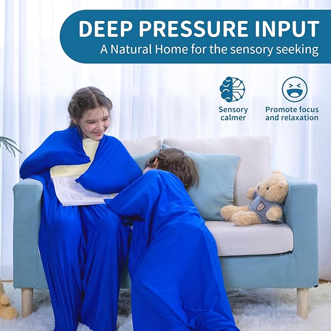 Sensory Body Sock Provides Deep Pressure Input for Kids