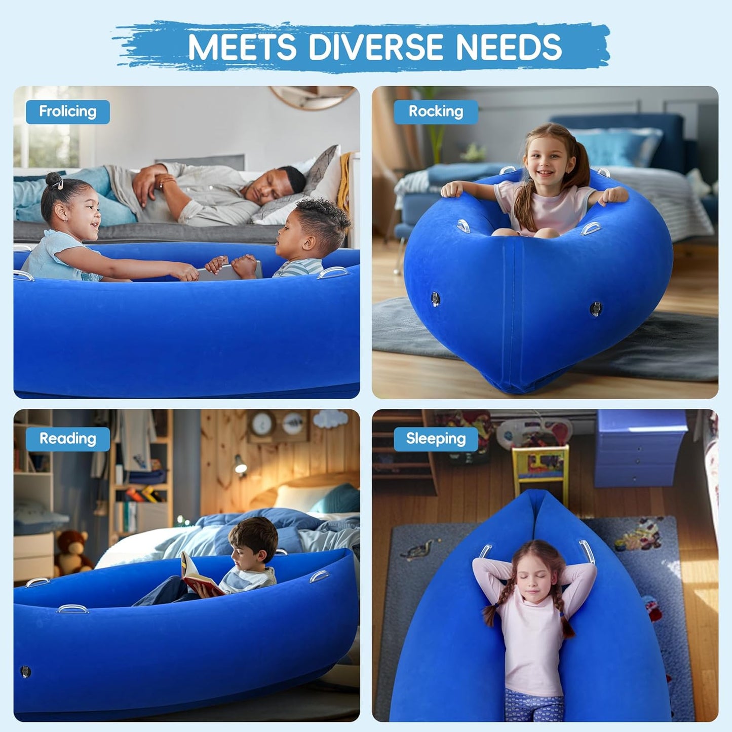 Inflatable Sensory Pod for Children